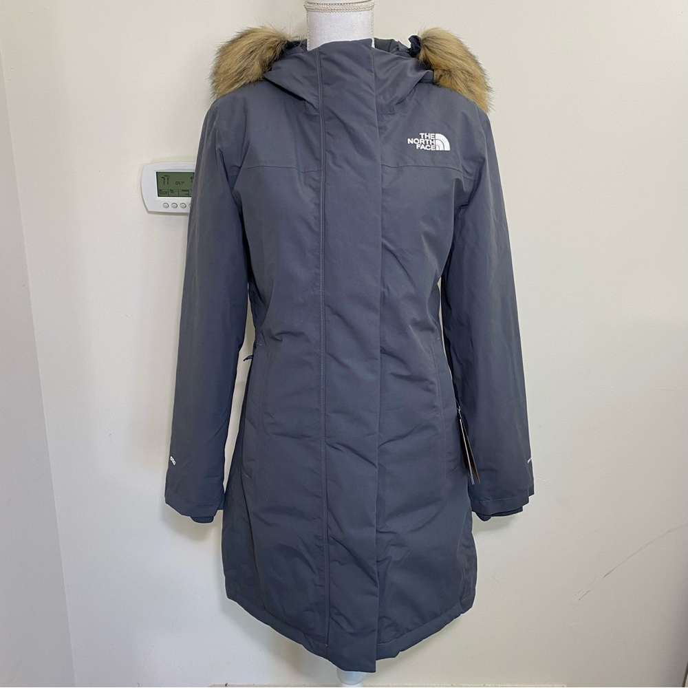 The North Face Women's Arctic Parka Down Coat Vanadis Grey Sz XS S L XL XXL XXXL